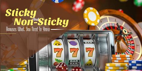 online casino bonus non sticky/